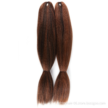 Kanekalon BulkPrivate Label Wholesale Ombre Color Jumbo Synthetic Braiding Hair